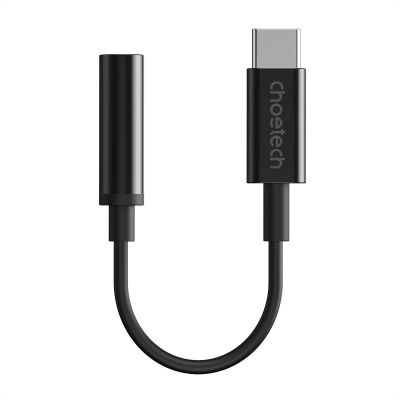 2. Choetech AUX003 USB-C / DC 3,5-mm-Audioadapter - Schwarz