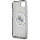 7. Karl Lagerfeld IML Metal Karl & Choupette Heads MagSafe iPhone 16e Hülle - Schwarz