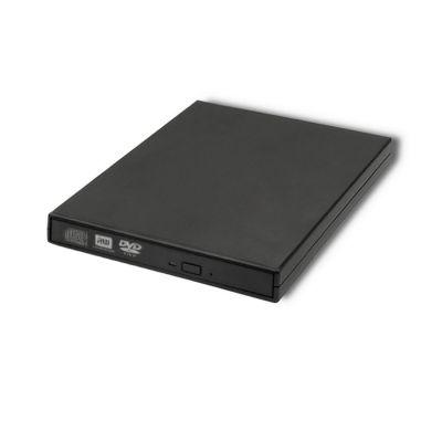 QOLTEC Externer DVD-RW-Recorder | USB 2.0 | Schwarz