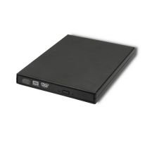 QOLTEC Externer DVD-RW-Recorder | USB 2.0 | Schwarz