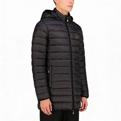 9. Geographical Norway Herrenjacke AMIGOMAP LONG HOOD DB BLACK MEN 233 BLACK (WZ5085H/GN-NOIR)
