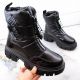 5. Filippo W PAW498A isolierte Schneestiefel mit Reißverschluss, schwarz