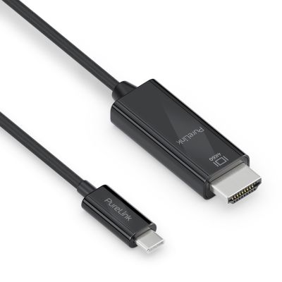 PureLink IS2201-010 1m USB Typ-C HDMI Kabeladapter Schwarz