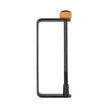 Fiskars 1020448 Gartenschlauchhalter, Metall, Schwarz