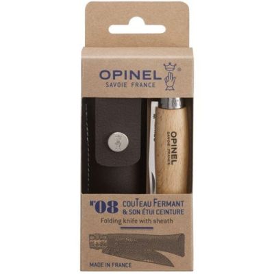 5. Opinel Nr. 08 Camper/Scout Holz