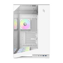 GameMax NEX C56 VC WH Midi-Tower-Computer-Sicherheits- und Halterungssystem, Weiß