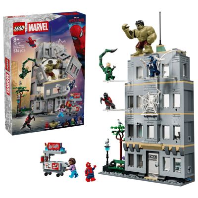 2. LEGO Marvel Super Heroes 76350 – Epischer Showdown: Spider-Man gegen Hulk