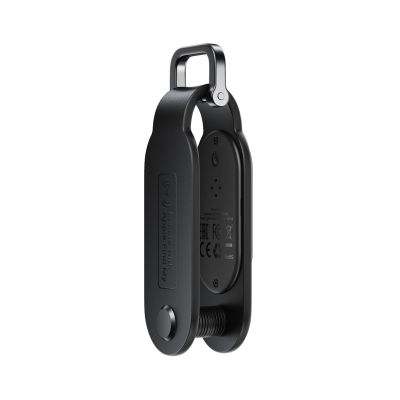 4. Acefast S4 Bluetooth-Schlüsselanhänger-Locator, kompatibel mit Apple „Wo ist?“ – Schwarz