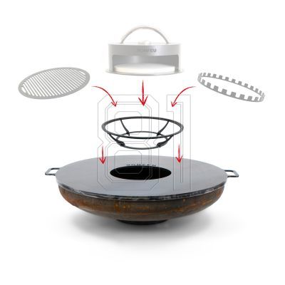 2. Bonfeu Zubehörständer für Bonplancha 120 BS120