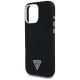 6. Guess Denim Triangle Logo MagSafe Hülle für iPhone 16 Pro - Schwarz