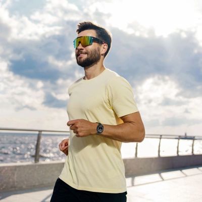 3. Tech-Protect Stainless Line Armband für Samsung Galaxy Watch 4 / 5 / 5 PRO / 6 / 7 / FE – Schwarz