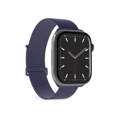 Puro Sportarmband für Apple Watch 44/45/46/49 mm – Marineblau
