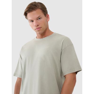 Herren Oversize T-Shirt uni 4F 4FWSS25TTSHM1961-44S