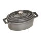 2. Staub Mini-Ovaltopf aus Gusseisen – 250 ml, Graphit