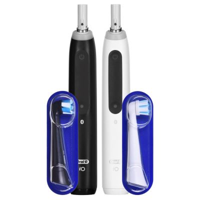 2. Braun Oral-B iO5 Duo Elektrische Zahnbürste, Mattschwarz/Weiß
