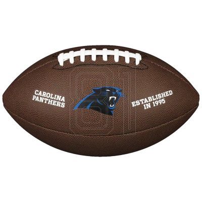 3. Wilson NFL-Teamlogo Carolina Panthers Ball WTF1748XBCA