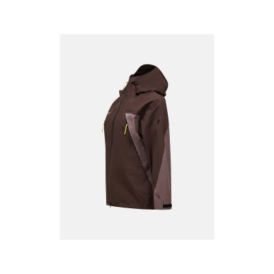 2. PEAK PERFORMANCE W Ridge Hipe Ace 3L Shelljacke für Damen, Braun