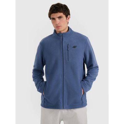 Herren-Fleecejacke Regular mit Stehkragen 4F 4FRMM00TFLEM435-32S