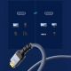 7. Wozinsky WPS-16AYL3S DisplayPort 2.1 Kabel 80 Gbit/s 16K@60Hz 8K@120Hz 4K@240Hz HDR HDCP DSC 3m - Schwarz