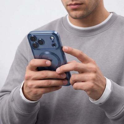8. Tech-Protect MagFlex MagSafe Hülle für iPhone 18 Pro Max / 17 Pro Max – Hellblau