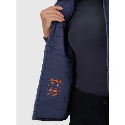 4. Damen Trekkingweste mit Primaloft-Füllung Schwarz 4F 4FWSS25TVJAF180-22S