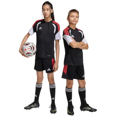 7. adidas Tiro 26 League Kindershorts schwarz und rot KA8814
