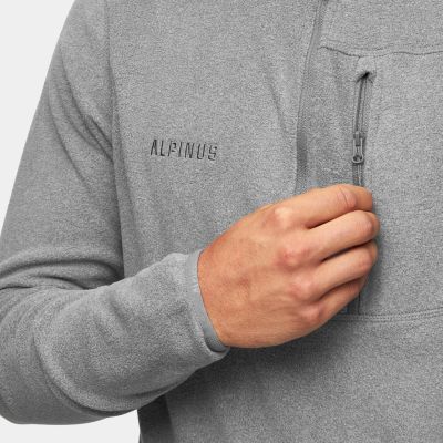16. Alpinus Kerkis 1/3 Reißverschluss Tactical M MK18894 Sweatshirt