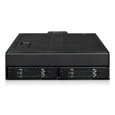 10. Icy Dock MB105VP-B Festplattengehäuse SSD-Gehäuse Schwarz