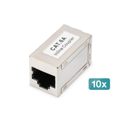 3. Digitus Modularstecker CAT 6A, geschirmt – 10 Stück