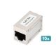 3. Digitus Modularstecker CAT 6A, geschirmt – 10 Stück