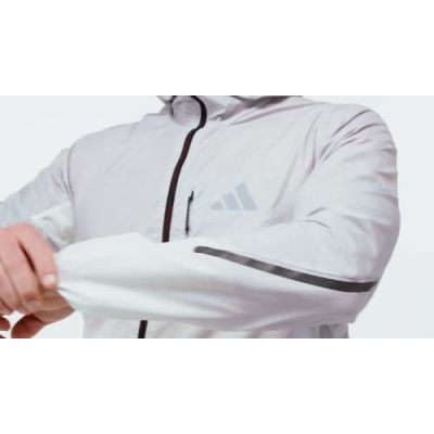 2. Laufjacke adidas TERREX Xperior CLIMA365 Light Windweave Jacket – black/white, Größe: XL