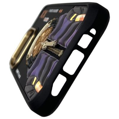 6. Nimmy Cool&Cute 2.0 Monkey Case für iPhone 16 Pro Max - Schwarz