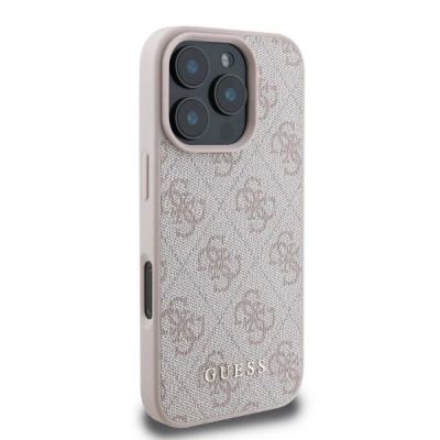 3. Guess 4G Classic Hülle für iPhone 16 Pro Max – Rosa