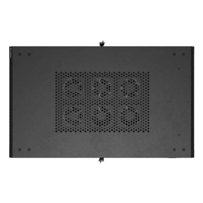 8. Lanberg FF01-6022-12B 22U Rack, freistehend, schwarz