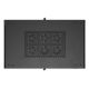 8. Lanberg FF01-6022-12B 22U Rack, freistehend, schwarz
