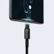 11. Baseus Wolfram Gold USB-A auf USB-C Kabel 480Mb/s 100W 1m Schwarz (CAWJ000001)