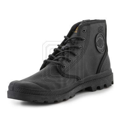 4. Palladium PAMPA HI COATED U 74375-008-M Schwarze Schuhe