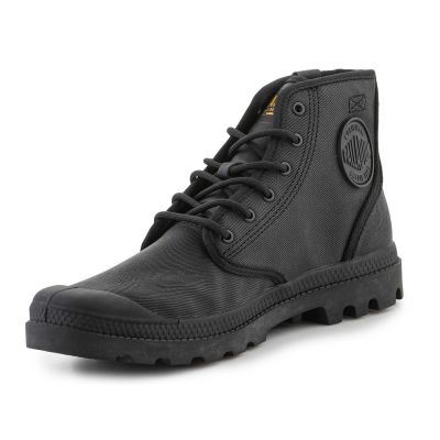 4. Palladium PAMPA HI COATED U 74375-008-M Schwarze Schuhe
