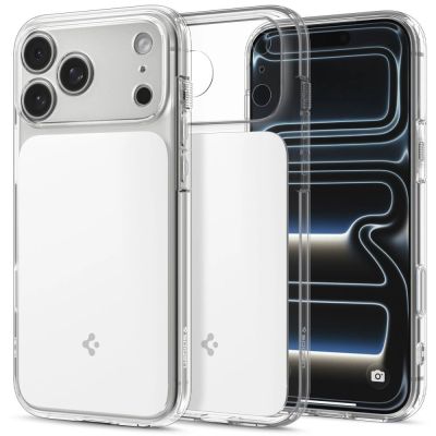 Spigen Ultra Hybrid MagSafe Hülle für iPhone 18 Pro / 17 Pro – Weiß