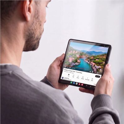 3. Schutzset: 2x Tech-Protect Glass Fit+ Panzerglas + 2x Tech-Protect Hydro Flex+ 4-in-1 Hydrogelfolie für Samsung Galaxy Z Fold 8 Ultra