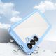 3. Outer Space Case Silikonhülle mit Gelrahmen für Samsung Galaxy S25 – blau