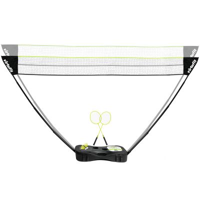41. VIRTUFIT 2-IN-1 TRAGBARES BADMINTON- UND TENNISSET - INKLUSIVE TASCHE UND SCHLÄGER