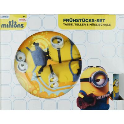 2. Illumination Entertainment Minions Frühstücksset 13-15230-15-07 Mehrfarbig Einheitsgröße