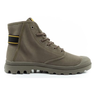 4. Palladium Herren Pampa Hi Dare II High Top Sneakers Olive
