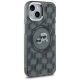 4. Karl Lagerfeld IML Monogram Karl & Choupette Head MagSafe Hülle für iPhone 15 Plus – Schwarz