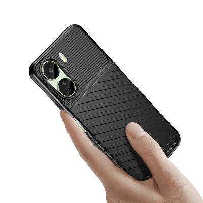 3. Thunder Case Panzerhülle für Xiaomi Redmi 13c - Schwarz