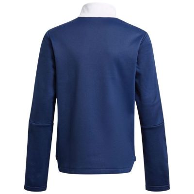 7. adidas Tiro 21 Warm Top marineblaues Kinder-Sweatshirt GK9672