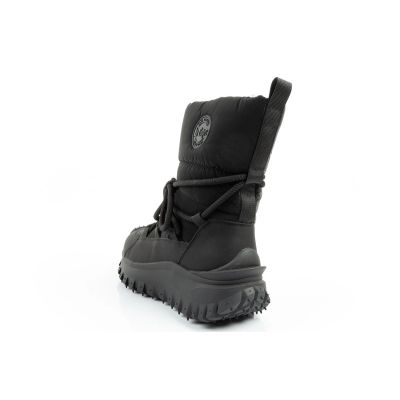 5. Lee Cooper Damen Winter-Wandersportschuhe, isoliert, schwarz, Naturleder