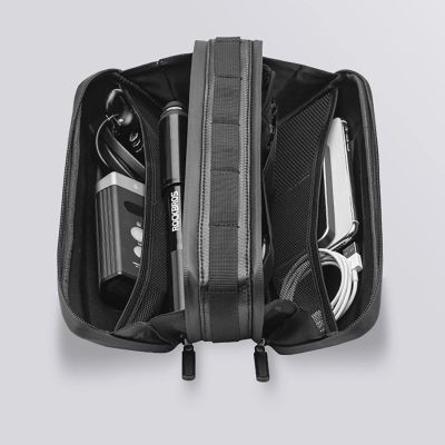 16. Rockbros B66 wasserdichte Fahrradtasche für Rahmen – Schwarz