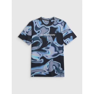 5. Herren-T-Shirt mit Aufdruck, regulär, Größe 4F 4FRSS26TTSHM3656-90A